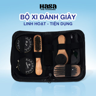 Bộ xi đánh giày kèm phụ kiện HASA tiện dụng chính hãng