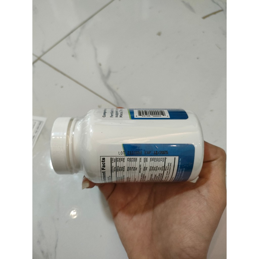 FertilAid for Men, hỗ trợ sinh sản nam giới, tăng khả năng có con, 90 viên - mẫu mới - hàng Mỹ