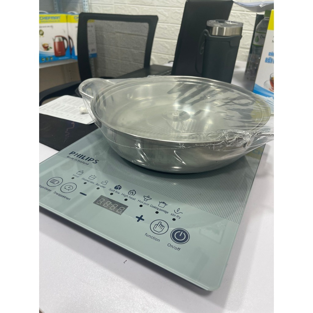 Bếp Từ Đơn Cao Cấp 2000W Tiết Kiệm Điện, Màn Hình Cảm Ứng Tuỳ Chỉnh Siêu Nét Tặng Kèm Nồi, Bảo Hành 12 Tháng_BT05