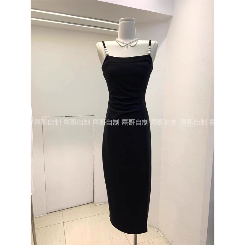 Đầm dây đính hạt body midi koreastyle