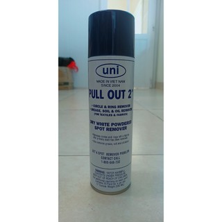 Chai xịt tẩy dầu trên vải Pull out2
