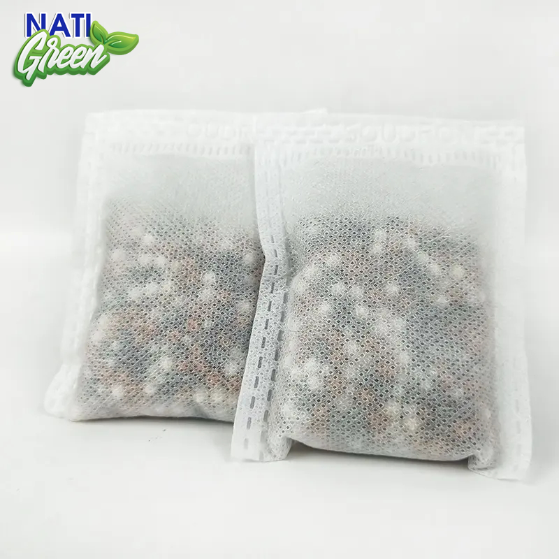 Túi đá khoáng lọc nước kiềm NatiLife 8-10pH, Gồm 7 loại đá khoáng tạo nước ion kiềm, lõi lọc chai nư