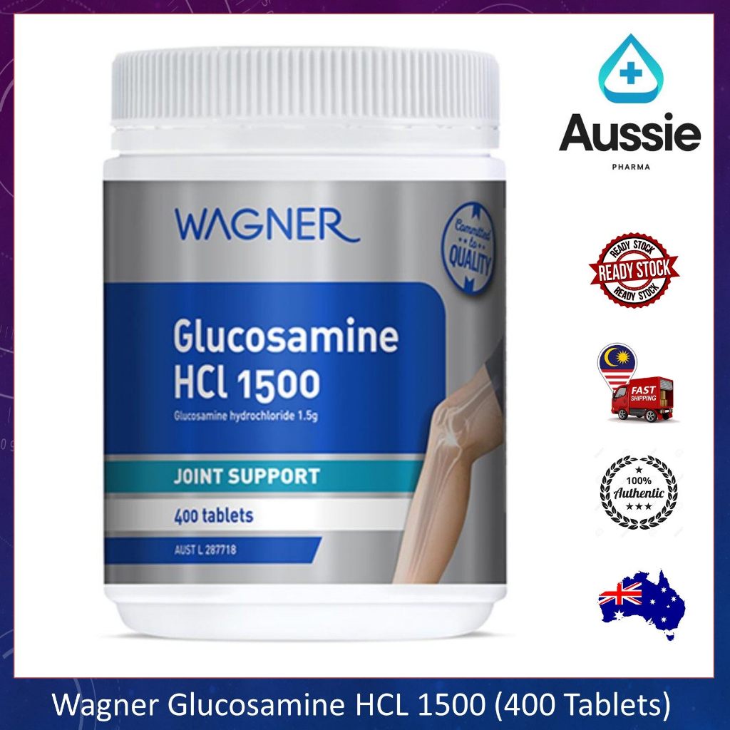 Viên Uống Bổ Sụn Khớp Glucosamine - Wagner Glucosamine HCL 1500 400 Viên