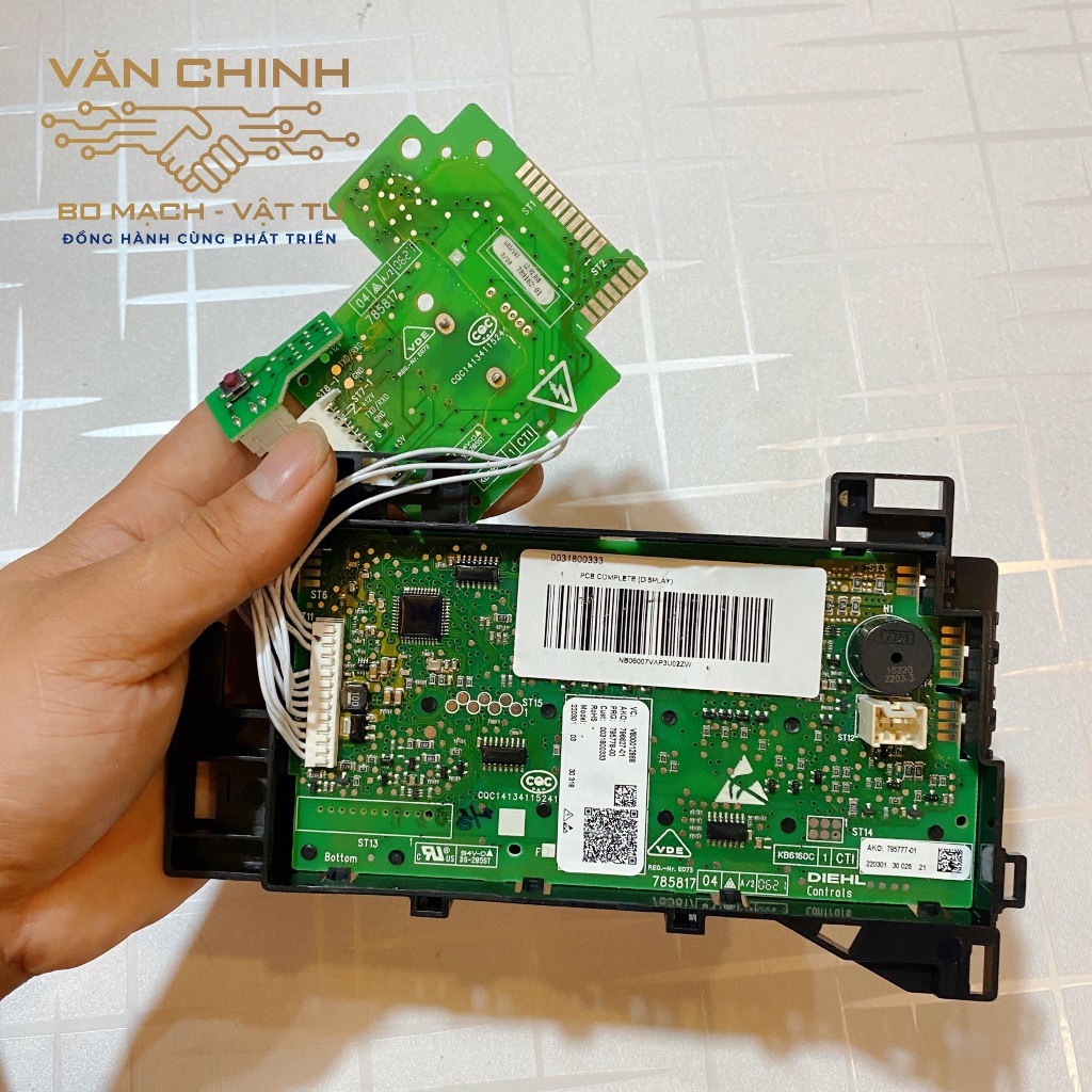 Bo Mạch Máy Giặt AQUA Inverter Cửa Ngang AQD-DD850E, AQD-DD950E