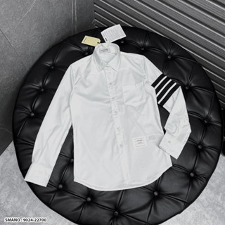 Áo sơ mi trắng DG đơn giản cho nam - Áo sơ mi Thom kẻ sọc kẻ vạch nổi bật cực kỳ hot cho giới trẻ HOT TREND 2023