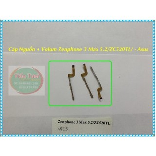 Cáp nguồn + vo lum Zenphone 3 max 5.2 Asus
