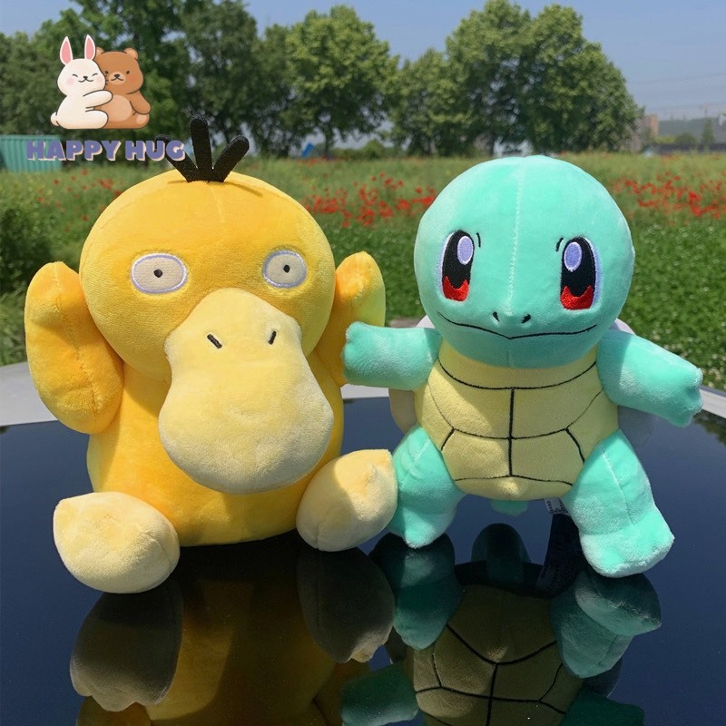 Thú bông Pokemon, đồ chơi nhồi bông cho bé size 30cm, chất liệu bông gòn cao cấp - Happy Hug