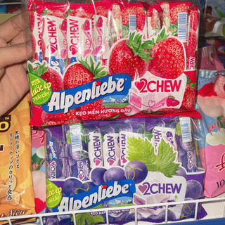 Kẹo mềm , kẹo cứng alpenliebe các vị gói 400g x 16 thỏi