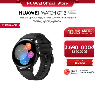 Đồng Hồ Thông Minh HUAWEI WATCH GT 3 42mm |Theo Dõi Spo2 Cả Ngày