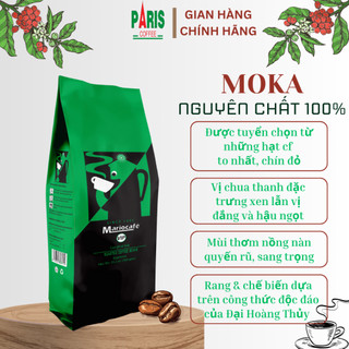 Cà phê Moka nguyên chất 100% - Chua thanh nhẹ nhàng, vị đắng ngọt