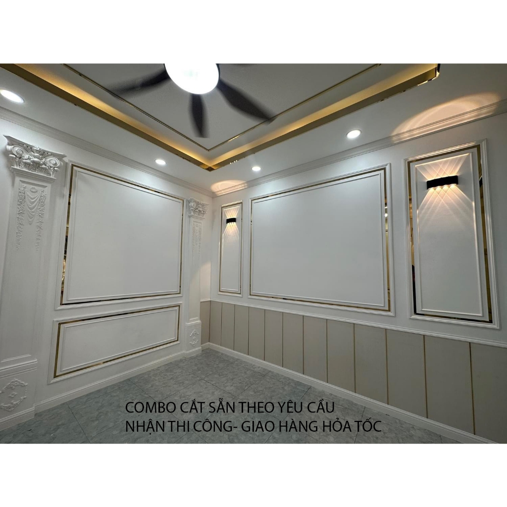 Lập là inox vàng gương. Nẹp inox trang trí nội ngoại thất, giá theo md. phuonganh2109