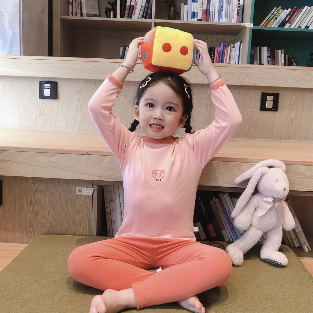 Bộ cotton cho bé xiêu chất lượng