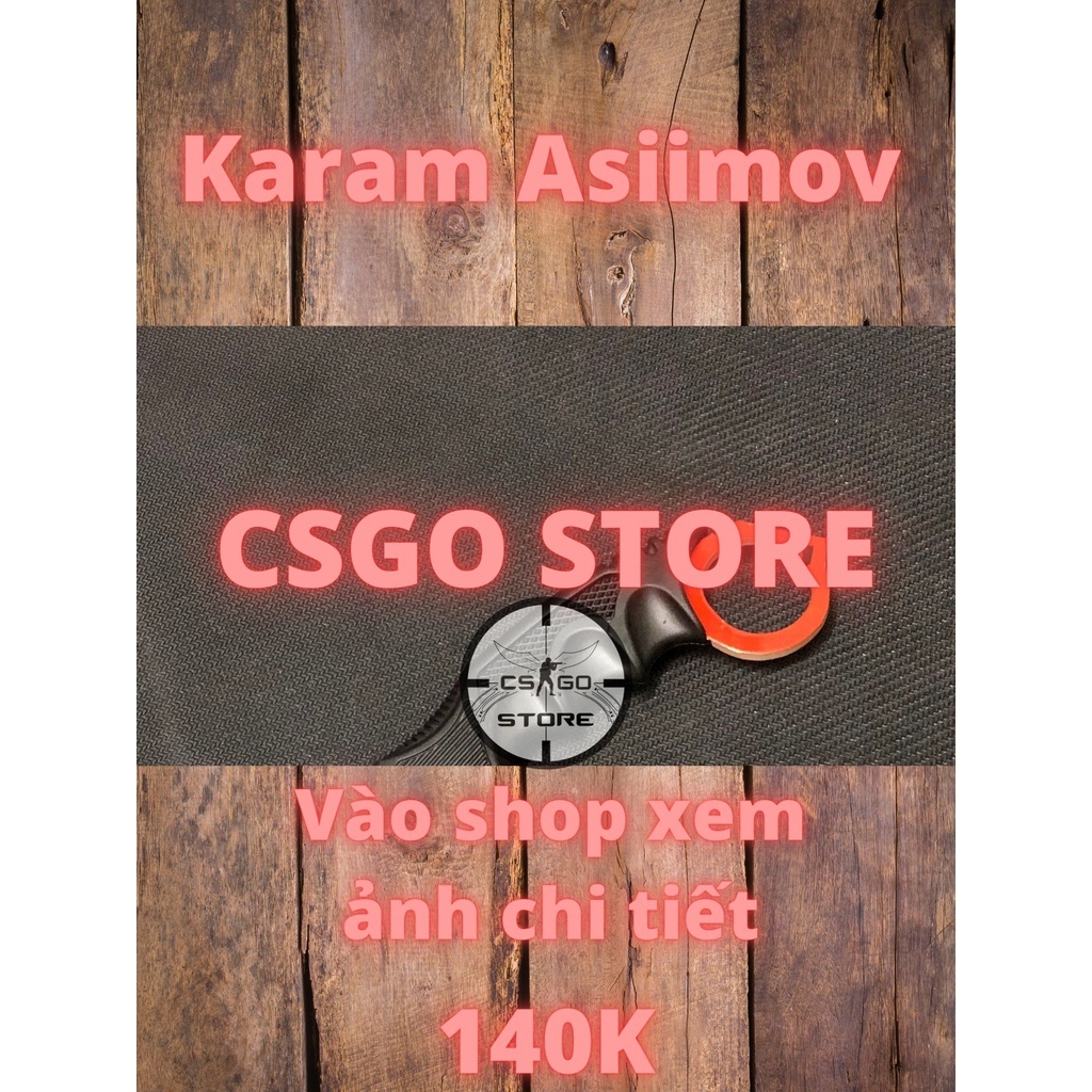 Đồ Chơi CSGO trang trí karam tay cầm nhựa ABS thân kim loại