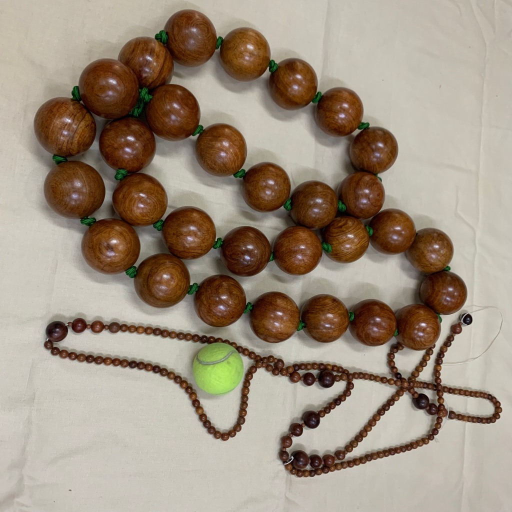 Vòng Lắc Eo , Vòng Lắc Hạt Gỗ Hương 5cm