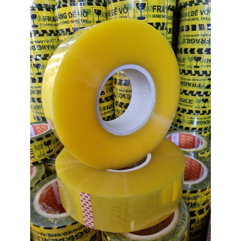 Băng dính 1kg/1 lõi nhựa mỏng 2.4mm