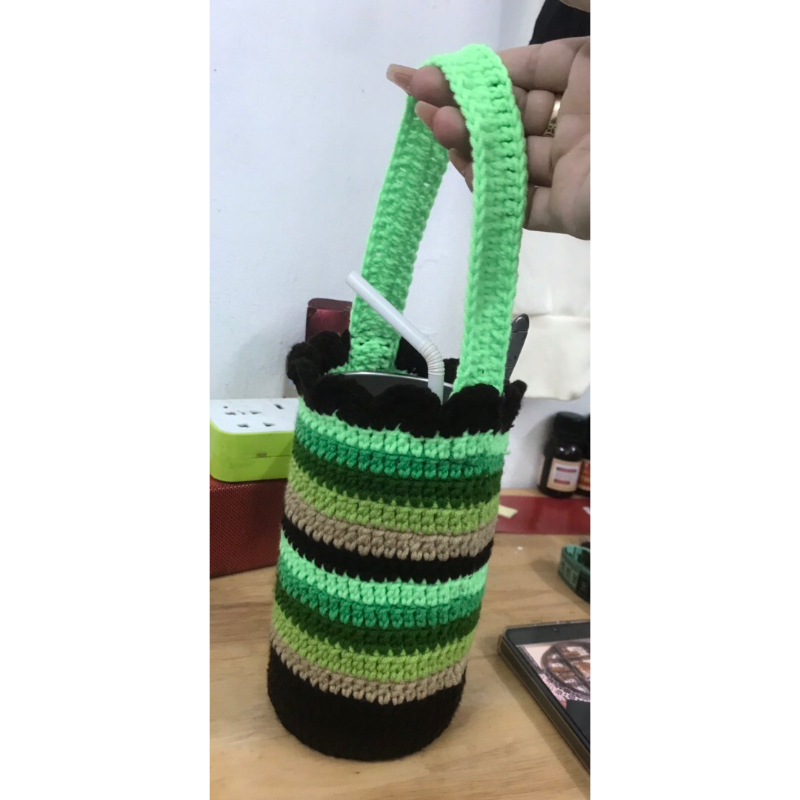 Túi len đựng bình nước