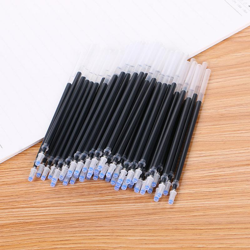 Combo 100 ngòi thay thế bút gel đầu kim, đầu đạn 0.5mm- 13cm