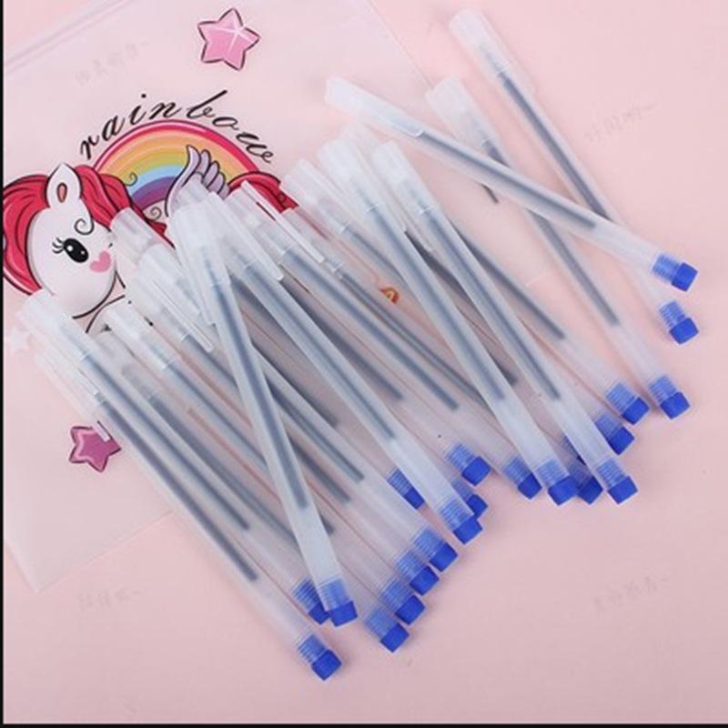 Combo 100 ngòi thay thế bút gel đầu kim, đầu đạn 0.5mm- 13cm