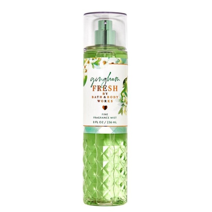 [Auth Mỹ] Xịt thơm toàn thân Body Mist Bath&amp;Body Works Gingham Fresh 236ml