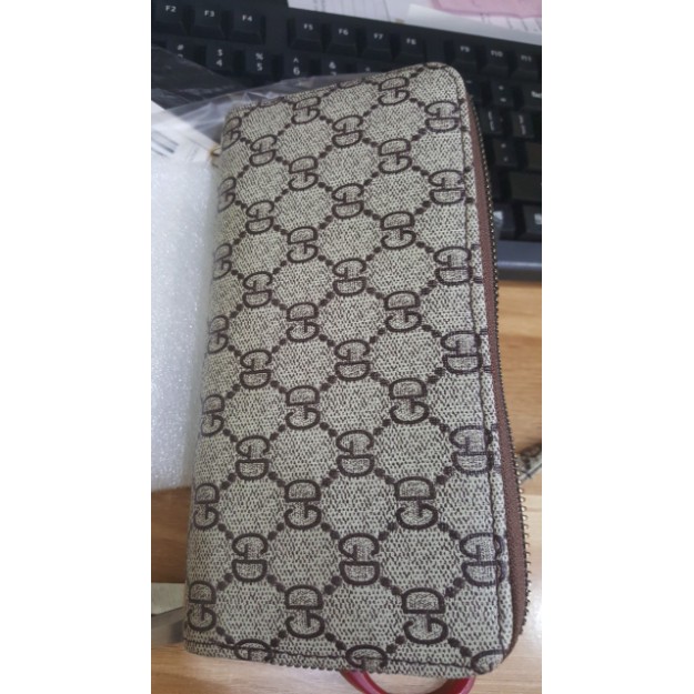 VÍ DA NỮ , BÓP NỮ CẦM TAY 2 KHOÁ GD - 8090