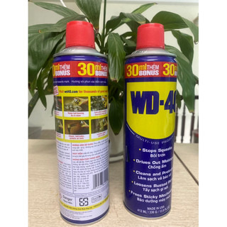 Chai xịt chống rỉ sét, bôi trơn wd40 412ml