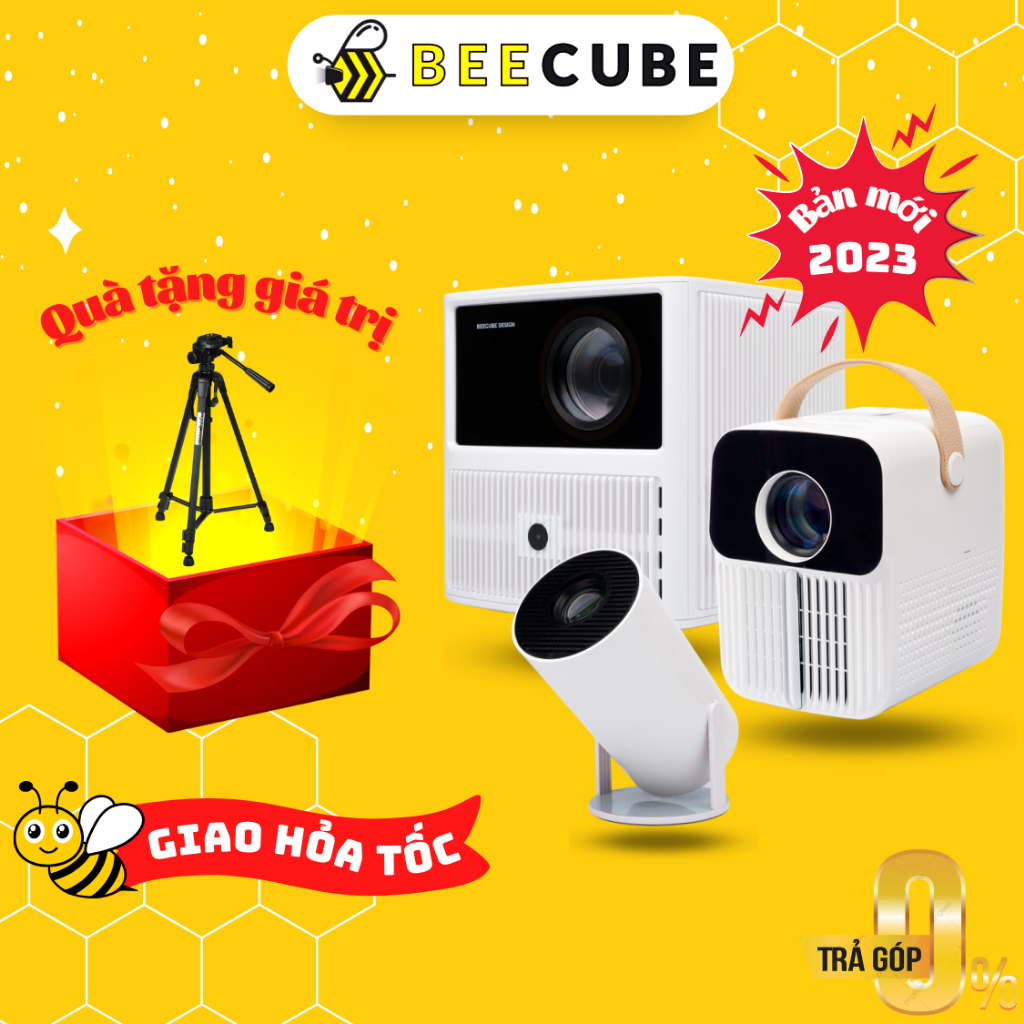 Máy Chiếu Mini BEECUBE Chính Hãng ĐỘC QUYỀN Bảo Hành 12 Tháng