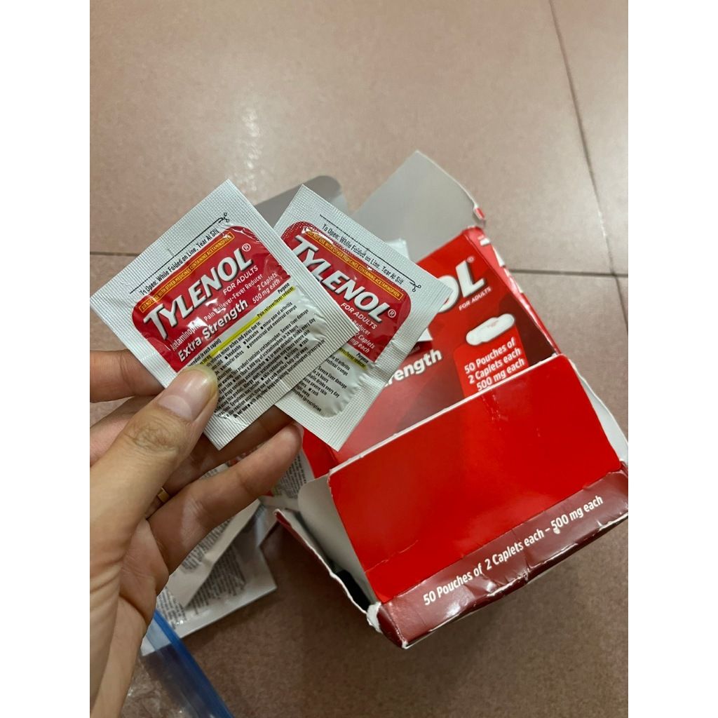 Tyleno-l Mỹ 500mg 100v