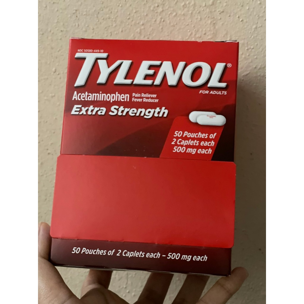 Tyleno-l Mỹ 500mg 100v