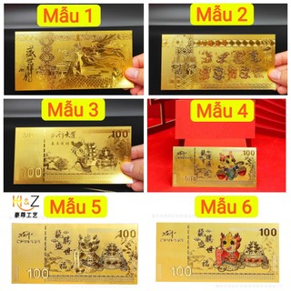 Lì xì tết 2024 bằng Plastic macao hình con Rồng - tặng kèm bao lì xì may mắn Giáp Thìn