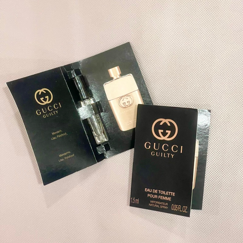 Vial 1.5ML - Nước Hoa Gucci Guilty Pour Homme Parfum