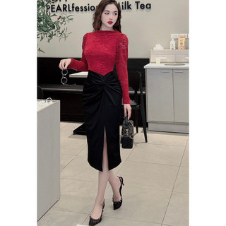 Váy body phối ren Vip010