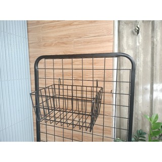 Giỏ siêu thị cài lưới dài 25cm
