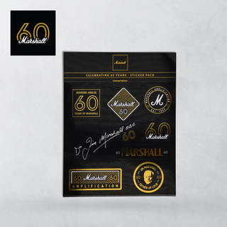 Quà tặng không bán - Sticker Marshall 60 năm