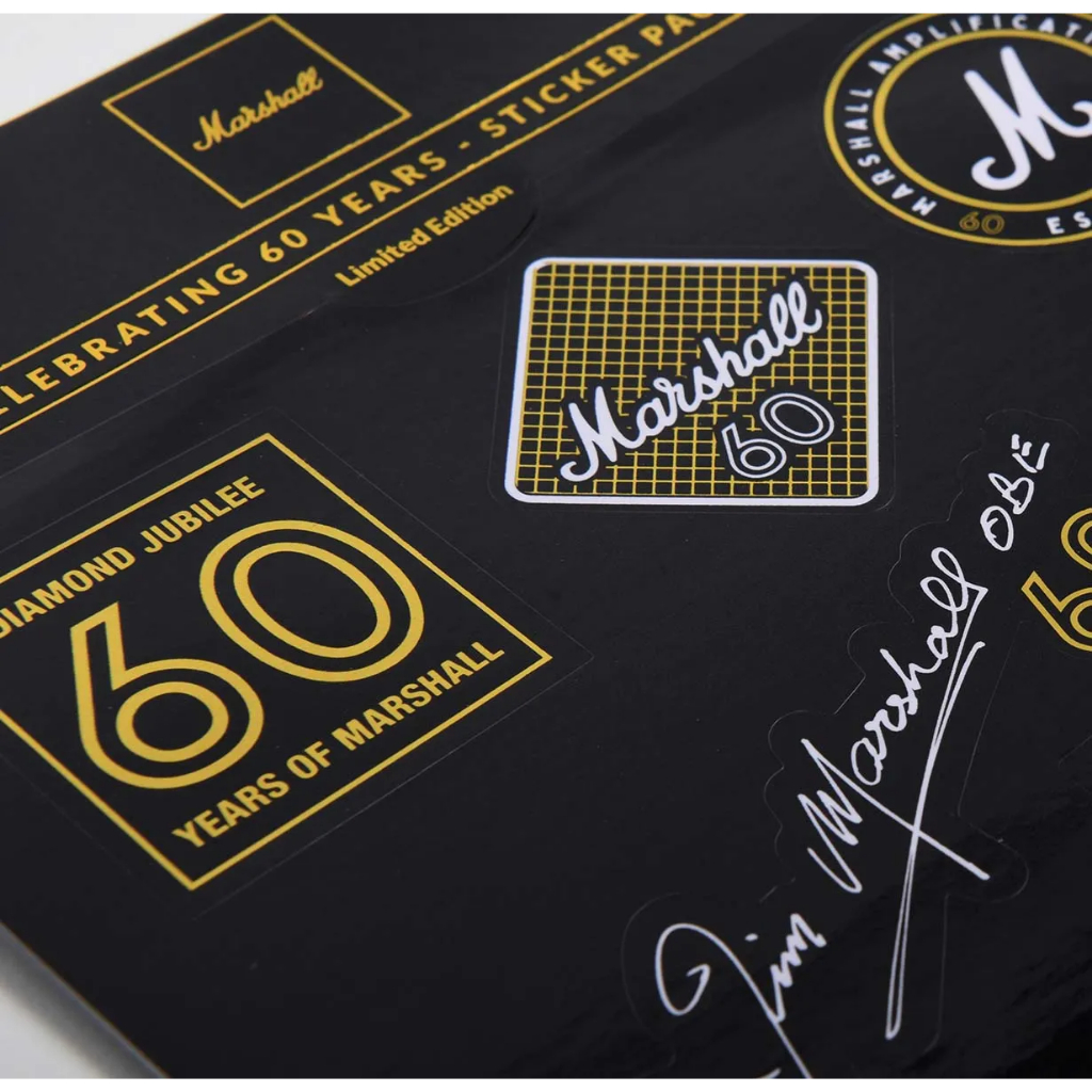 Quà tặng không bán - Sticker Marshall 60 năm