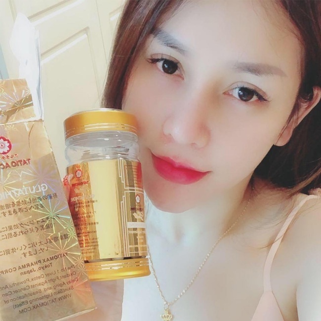 Tatio Active Gold Glutathione Viên Uống Trắng Da - Hộp 60 Viên