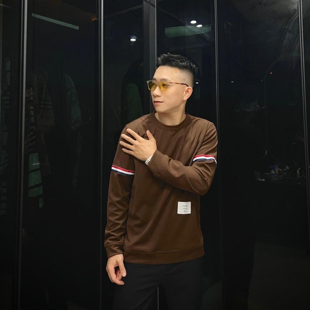 Áo nỉ tkom chất vải hạt gạo phối dây tkom của nhà dumiman