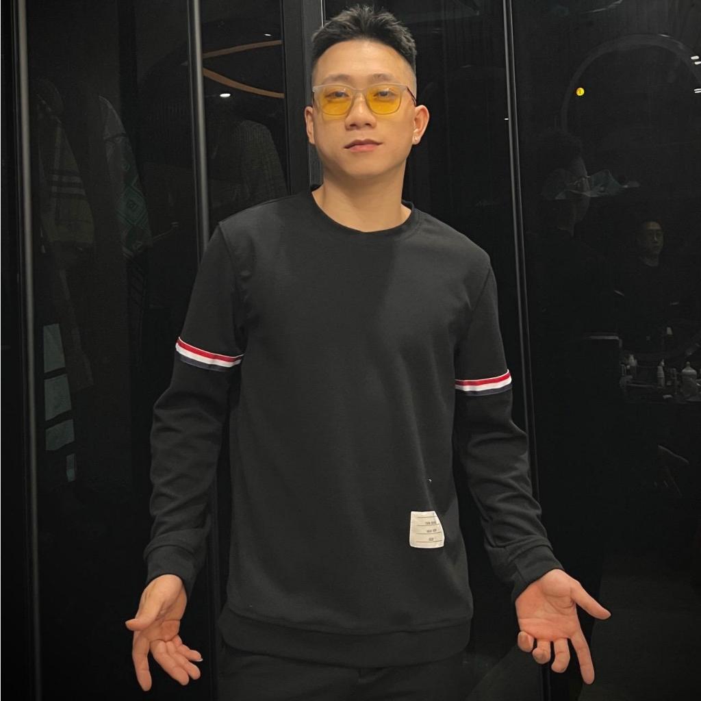 Áo nỉ tkom chất vải hạt gạo phối dây tkom của nhà dumiman