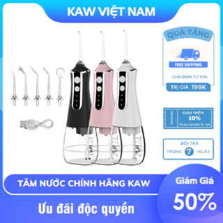 Máy Tăm Nước Chính Hãng KAW, Tăm Nước Cầm Tay, Vệ Sinh Răng Miệng, Bảo Hành 12 Tháng