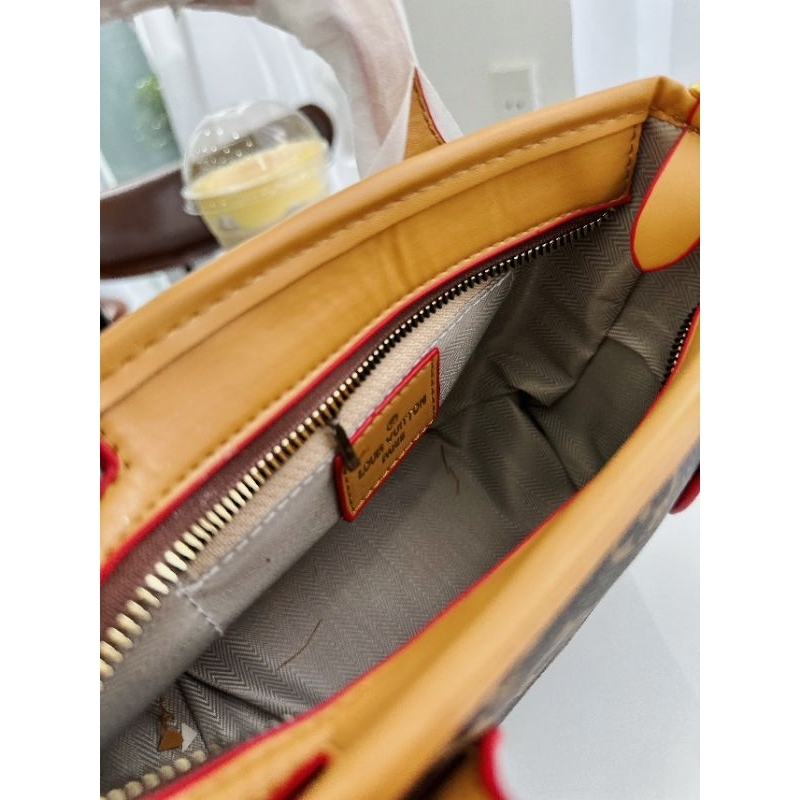 Túi lv neverfull mini kèm ví tròn dây bảng sang chảnh 20cm