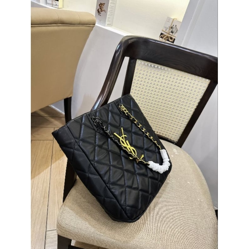 Túi tote #ysl. hobo shopping da mềm ô trám xịn sò 30cm