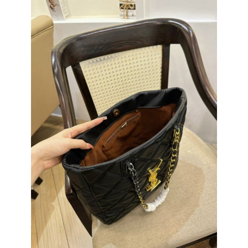 Túi tote #ysl. hobo shopping da mềm ô trám xịn sò 30cm