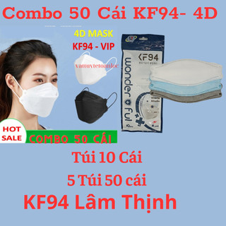 Khẩu trang kf94 4d lâm thịnh