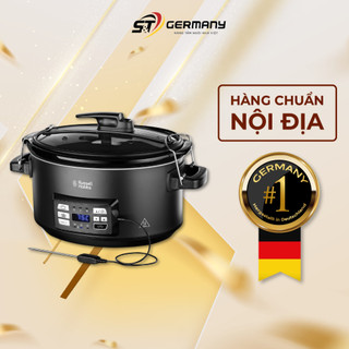 Nồi nấu chậm đa năng Russell Hobbs nội địa Đức 3in1 6,5L ,nồi đa năng cao cấp hầm cháo, Sous Vide GermanySnT 270015