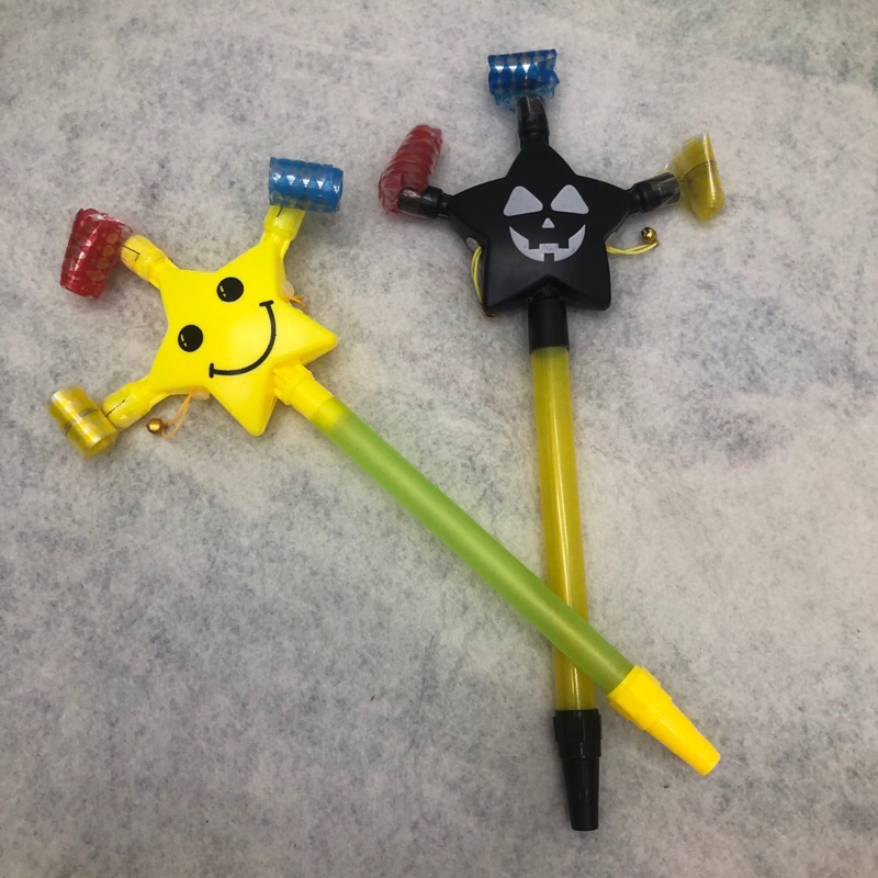 Còi Kèn 3 Lưỡi Thụt Thò Tiệc Halloween Sinh Nhật Giáng Sinh