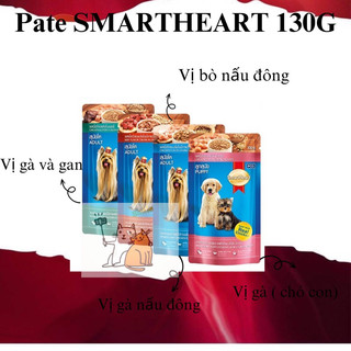 Pate Smart Heart Adult 130g dành cho chó trưởng thành