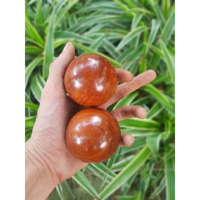 Bi Lăn Tay Hạt Gỗ hương Hạt 5cm