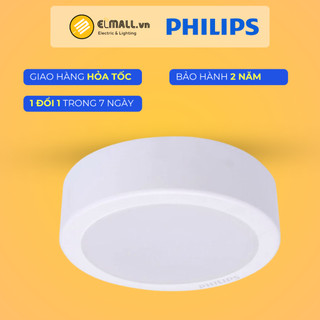 Đèn led ốp trần gắn nổi 9w, 12w, 15w, 19w dn027c g3 philips - elmall
