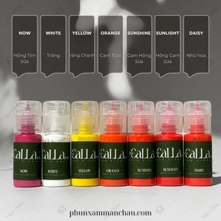 Mực calla ink hà vy màu xử lý