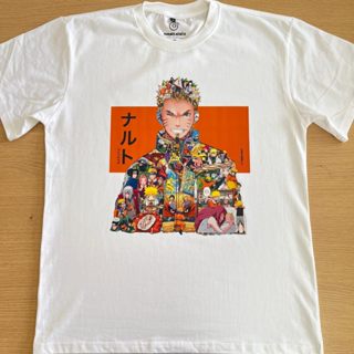 Áo thun Naruto Uzumaki (Naruto) chất liệu cotton 100%, tay ngắn, cổ tròn phiên bản có màu từ Turned Ninja