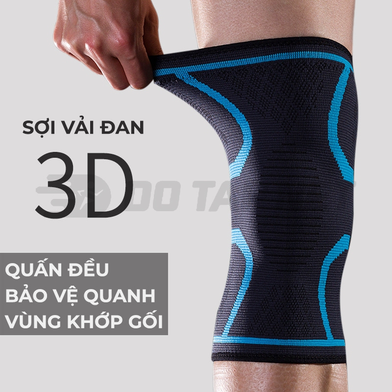 Bó Gối Thể Thao MixSport Bảo Vệ Đầu Gối Dùng Trong Bóng Đá, Bóng Chuyền, Chạy Bộ DBG01